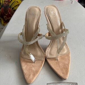 Rhinestone , pointed shoes